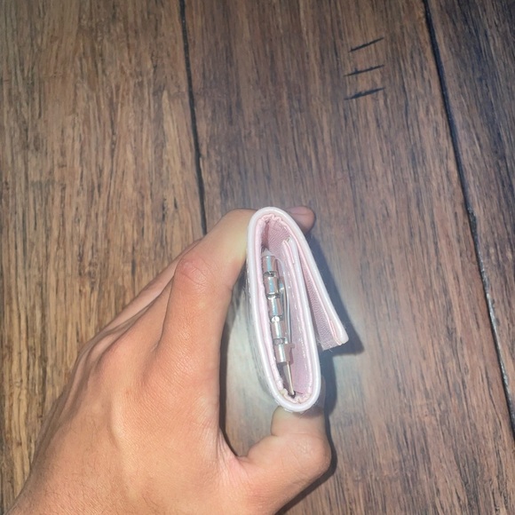 Vintage Hello kitty pink wallet key cles key holder wallet sanrio y2k kawaii - Picture 5 of 16